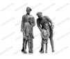 WWII French Tank Crew (4) 1/35