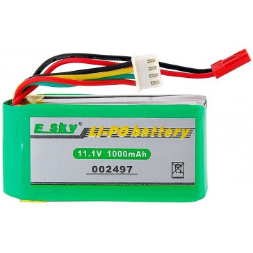 DISC.. Li-Polymer Battery 11.1v, 1000mAh for HB CP3/CPX/CT