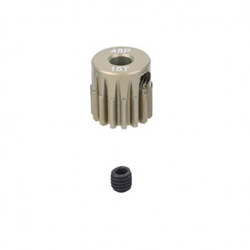 48DP 15T ALUMINIUM 7075 PINION GEAR