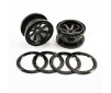 AXIAL 8 SPOKE 2.2 ALLOY BEADLOCK WHEELS (WRAITH)