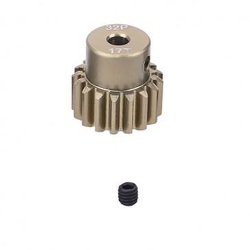 32DP 19T ALUMINIUM 7075 PINION GEAR(3.2mm SHAFT)