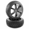 DISC.. NARROW BLOCK TYRE/6-SPOKE WHEEL MOUNTED OFFSET