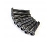 ROUND HEAD SELF TAPPING HEX SCREW 3*15 8PCS