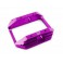 DISC.. BILLET ONE PIECE ENGINE MOUNT/FOR BUMP START ONLY/PURPLE