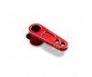 ALUMINUM OFFSET CLAMPING SERVO ARM (RED) (25T)