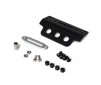 ALUMINIUM SKID PLATE BLACK FOR GS01 FRONT BUMPER