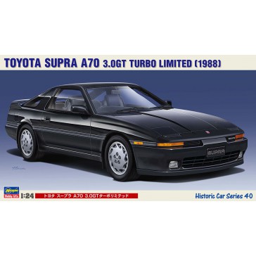 1/24 TOYOTA SUPRA A70 3.0GT TURBO LIMITED 1988 HC40