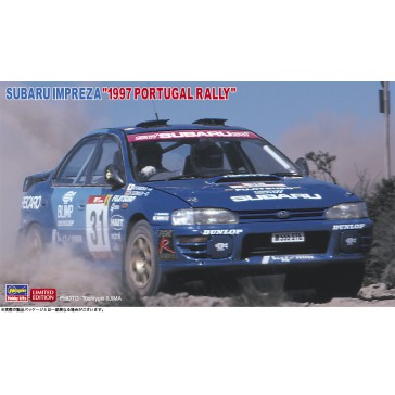 DISC.. 1/24 SUBARU IMPREZA 1997 PORTUGAL RALLY (4/21) *