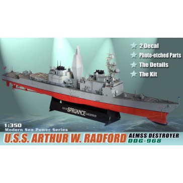1/350 U.S.S. ARTHUR W RADFORD AEMSS DESTROYER (3/21) *