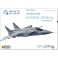 DISC.. 1/72 MIG-31DZ 3D-PRINTED & COLOURED INTERIOR TRUMPETER