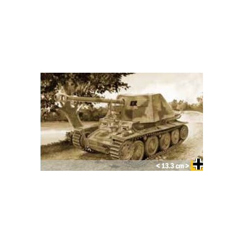  Italeri -6566 Marder III Ausf. H SD. Kfz.138, Scale 1