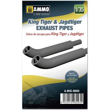 1/35 KING TIGER & JAGDTIGER EXHAUST PIPES