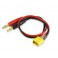 DISC.. Charger Cable 4mm Banana Plug to XT60 (Male)