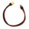 Yellow RC XT60 female to Deans Charge Cable 12awg 300mm