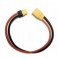 Yellow RC XT60 female to XT90 Charge Cable 12awg 300mm