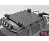 Command Roof Rack w/ Diamond Plate & 4x Square Lights