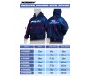 SWEATER HOODED WITH ZIPPER - BLUE (XL)