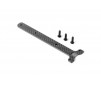 GRAPHITE CHASSIS BRACE DECK - REAR - 2.0MM