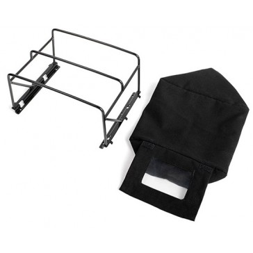 Steel Tube Bed Cage w/ Soft Top for Gelande II (Black)