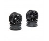 1.0 Rockster Wheels Black (4pcs): SCX24