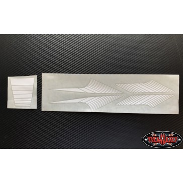 Classic Stripes for 1985 4Runner Sheet (White)