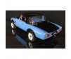 DISC.. FIAT 124 ABARTH Rally Light Blue-Black 1/10 RC car RTR Kit