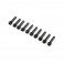 12mm Wheel Hex Screw Pin (10): LMT