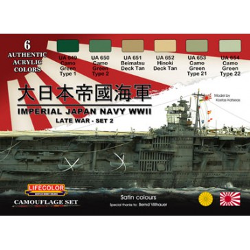 Imperial Jap.Navy WWII Set 2 (6c.)