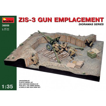 ZIS-3 Gun Emplacement 1/35