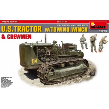 US Tractor w/Towing Winch&Crew 1/35
