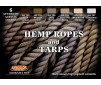 6 Acryl colors Hemp Ropes and Tarps