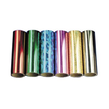 6 Assorted Foils 1m x 74mm rolls