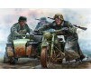 German Motorcyclists WWII      1/35