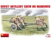 Soviet Artil Crew on Maneuver 1/35