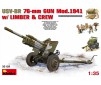 USV BR76mm Gun 1941 w/Limb&Crew1/35