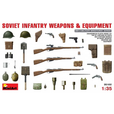 Soviet Infant.Weapons & Equip. 1/35