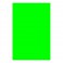 MICROSCALE Glow green trim film