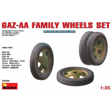 GAZ-AA Wheels set 1/35