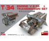 T-34 Engine(V-2-34)&Trans.Set 1/35
