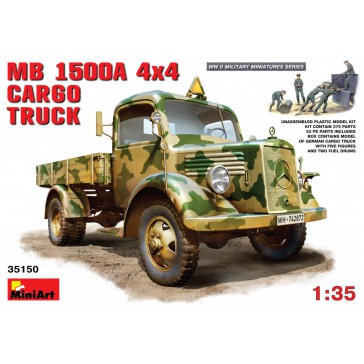 MB L 1500 A 4x4 Cargo Truck 1/35