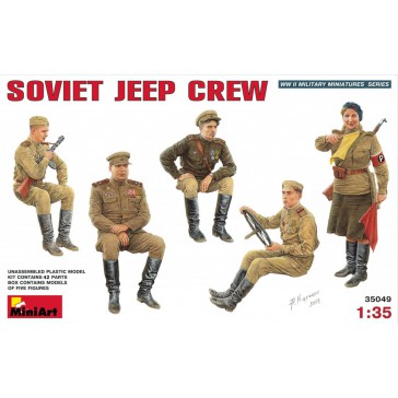 Soviet Jeep Crew 1/35