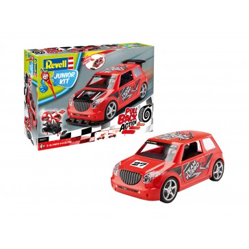 Voiture Rallye rouge à friction 1:20