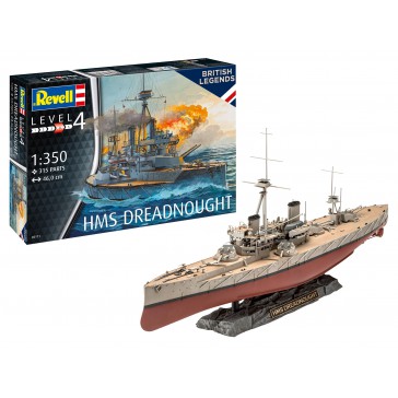 HMS Dreadnought - 1:700