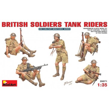 British Soldiers Tank 1/35