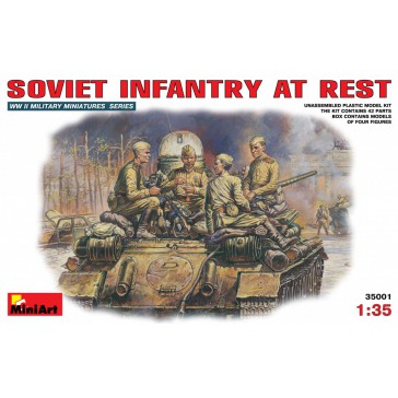 Soviet infantry sit up 1/35