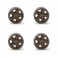 DISC.. Resin Felgen Inlet komplett Nascar 16mm