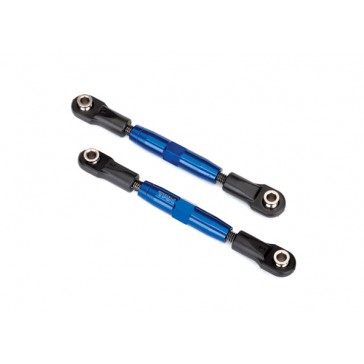 Camber links, front (TUBES blue-anodized, 7075-T6 aluminum, stronger