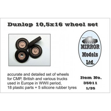 Wheel for MP and British truck 1/35