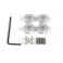 Hexagones de roue 6mm