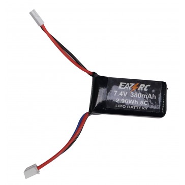 DISC.. 1/18 Eazy RC : LIPO Battery 2S 380mAh (see also C1389)